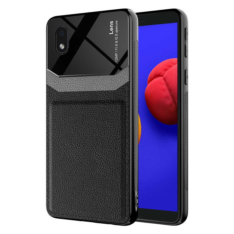 Galaxy A01 Core Kılıf Zore Emiks Kapak