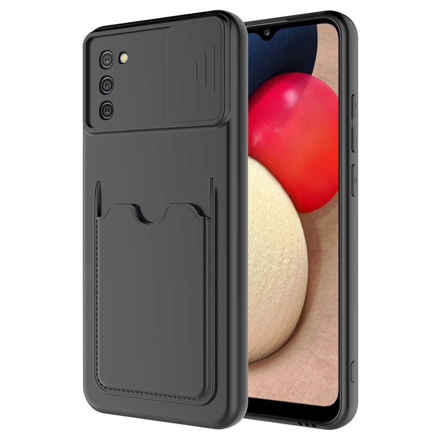 Galaxy A02S Kılıf Zore Kartix Kapak