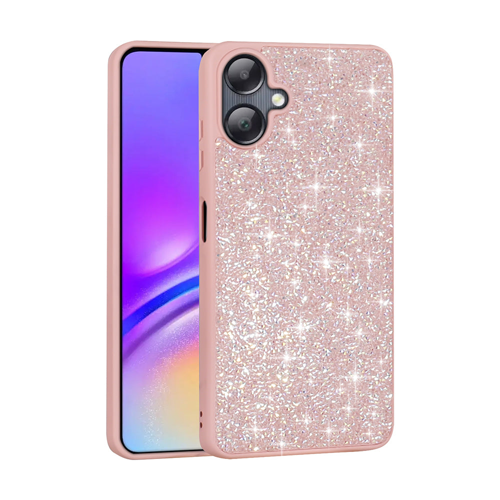 Galaxy A06 Kılıf Parlak Taşlı Tasarım Zore Pırlanta Kapak