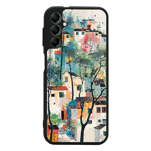 Galaxy A34 Kılıf Kamera Korumalı Desenli Zore Lusi Kapak