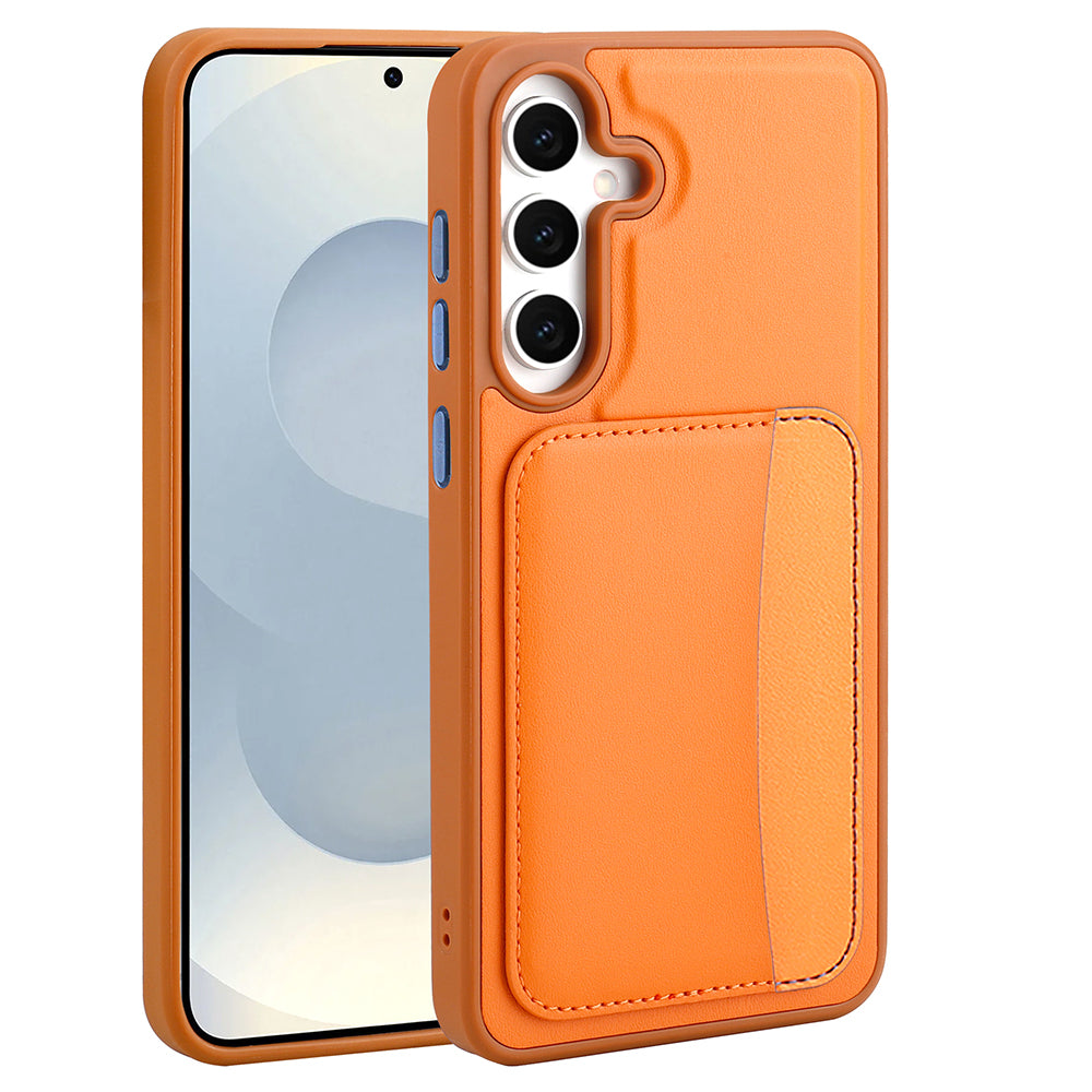 Galaxy A56 Kılıf Kartlıklı Zore X-Kart Silikon Kapak