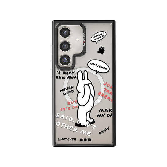 Galaxy S24 Plus M-safe Şarj Özellikli Casebang Chill Out Serisi Mıknatıslı Arka Panel