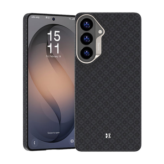 Galaxy S26 Plus Kılıf M-Safe Şarj Özellikli Benks ArmorAir ArmorGrid Serisi Kevlar Kapak