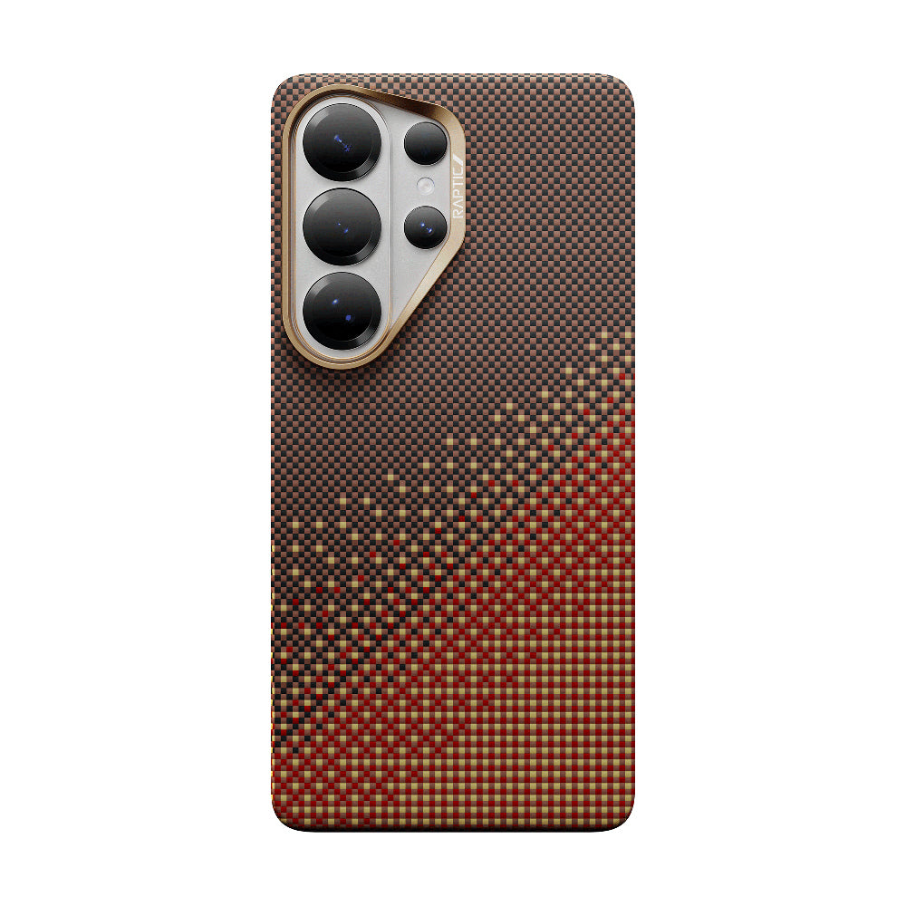 Galaxy S26 Ultra Kılıf M-safe Şarj Özellikli Raptic Aramid Skin Serisi Kapak