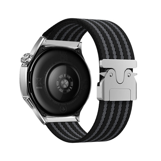 Galaxy Watch 46mm Zore KRD-133 22mm Naylon Kumaş Hasır Örgülü Kordon