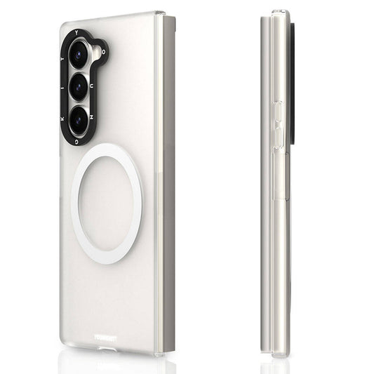 Galaxy Z Fold 6 Kılıf M-safe Şarj Özellikli Youngkit Hidden Sand Serisi Kapak