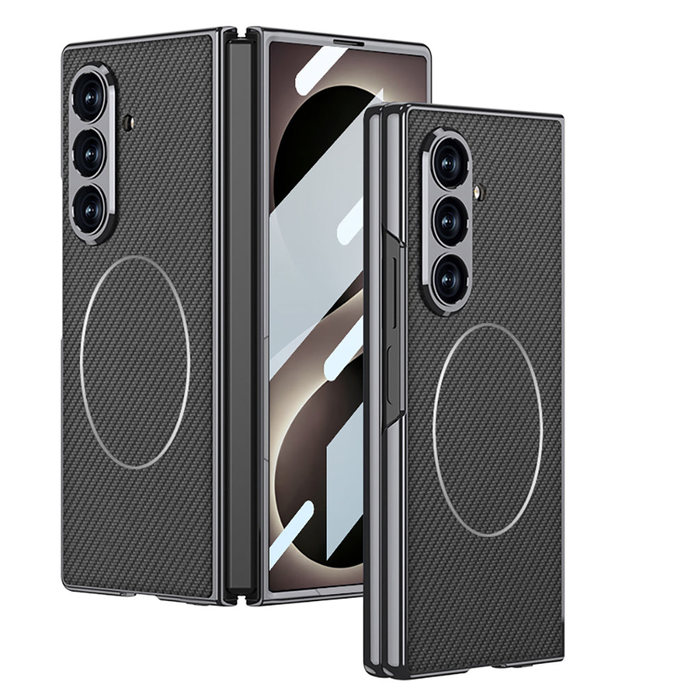 Galaxy Z Fold 8 Ultra Kılıf M-safe Şarj Özellikli Zore Kıpta KPT-10 Sert PC Kapak
