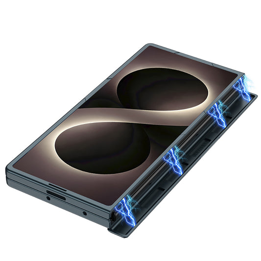 Galaxy Z Fold 8 Ultra Kılıf Zore Kıpta Standlı Kapak