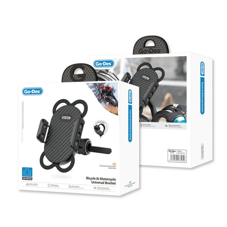 Go Des GD-HD710 Bisiklet ve Motosiklet Telefon Tutucu