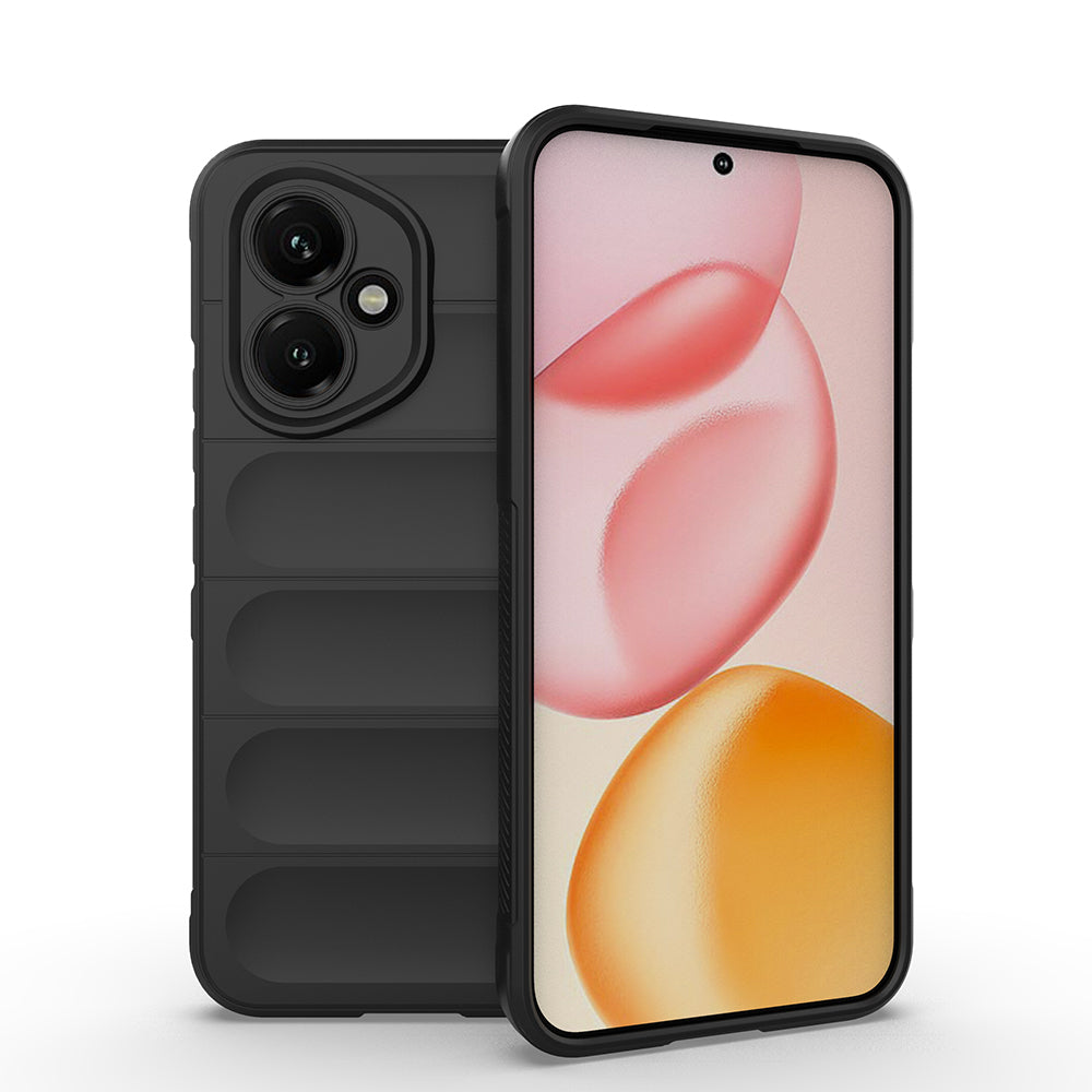 Honor 400 Kılıf Esnek TPU Oyuklu Arka Yüzey Tasarımlı Zore Etnik Silikon Kapak