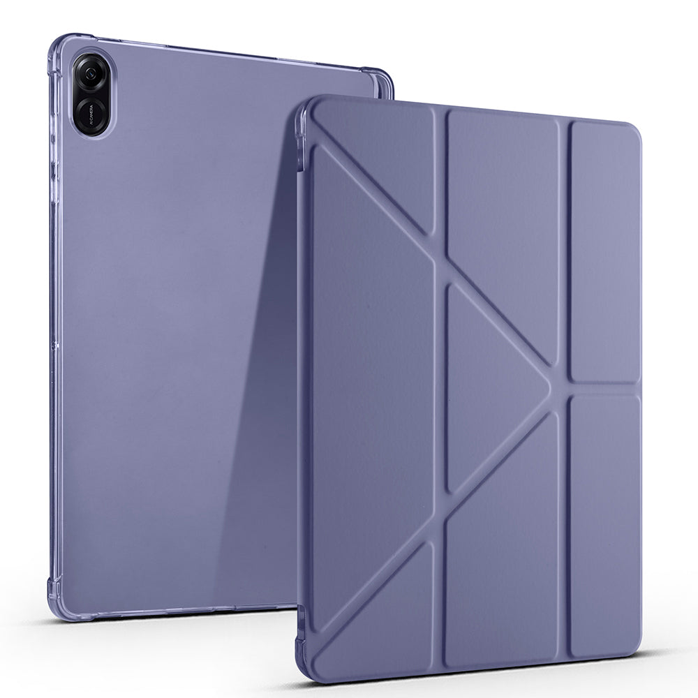 Honor Pad X8A Kılıf Zore Tri Folding Kalem Bölmeli Standlı Kılıf