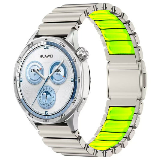 Huawei GT2 46mm Zore KRD-151 22mm Metal Silikon Kordon