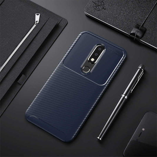 Nokia 5.1 Plus Kılıf Zore Negro Silikon Kapak