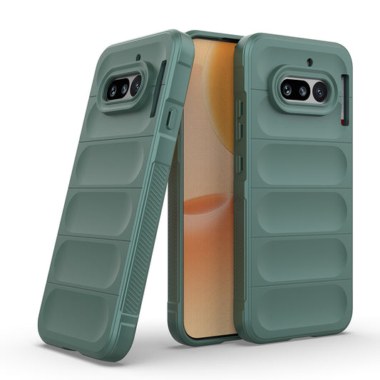 Nothing Phone 4A Kılıf Esnek TPU Oyuklu Arka Yüzey Tasarımlı Zore Etnik Silikon Kapak
