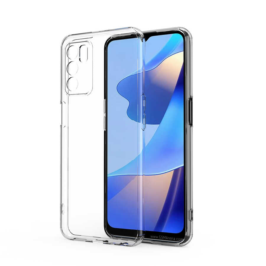 Oppo A16 Kılıf Zore Kamera Korumalı Süper Silikon Kapak