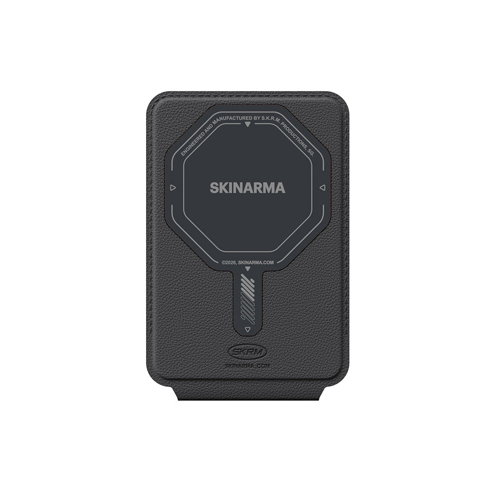 Skinarma Axis Serisi Foldable Stand Özellikli Deri Tasarımlı Kartlık