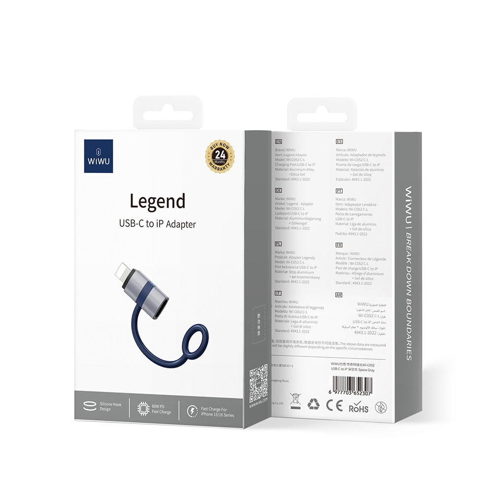 Wiwu Wi-C052 Type-C to Lightning Çevirici OTG