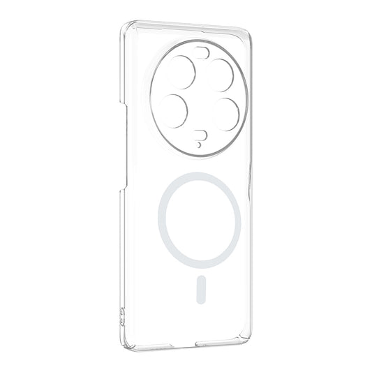 Xiaomi 13 Ultra Kamera Korumalı M-Safe Şarj Özellikli Şeffaf Zore London Sert PC Kapak