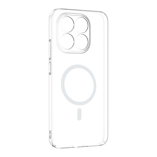 Xiaomi 15T Kamera Korumalı M-Safe Şarj Özellikli Şeffaf Zore London Sert PC Kapak