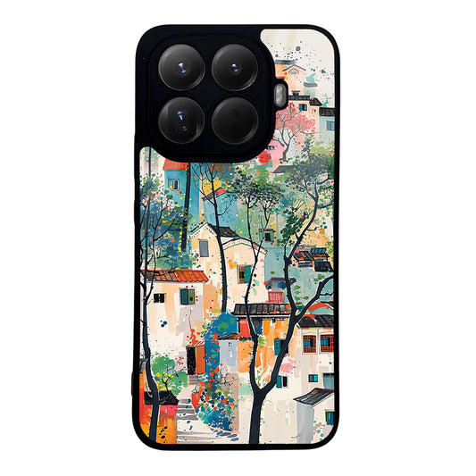 Xiaomi 15T Pro Kılıf Kamera Korumalı Desenli Zore Lusi Kapak