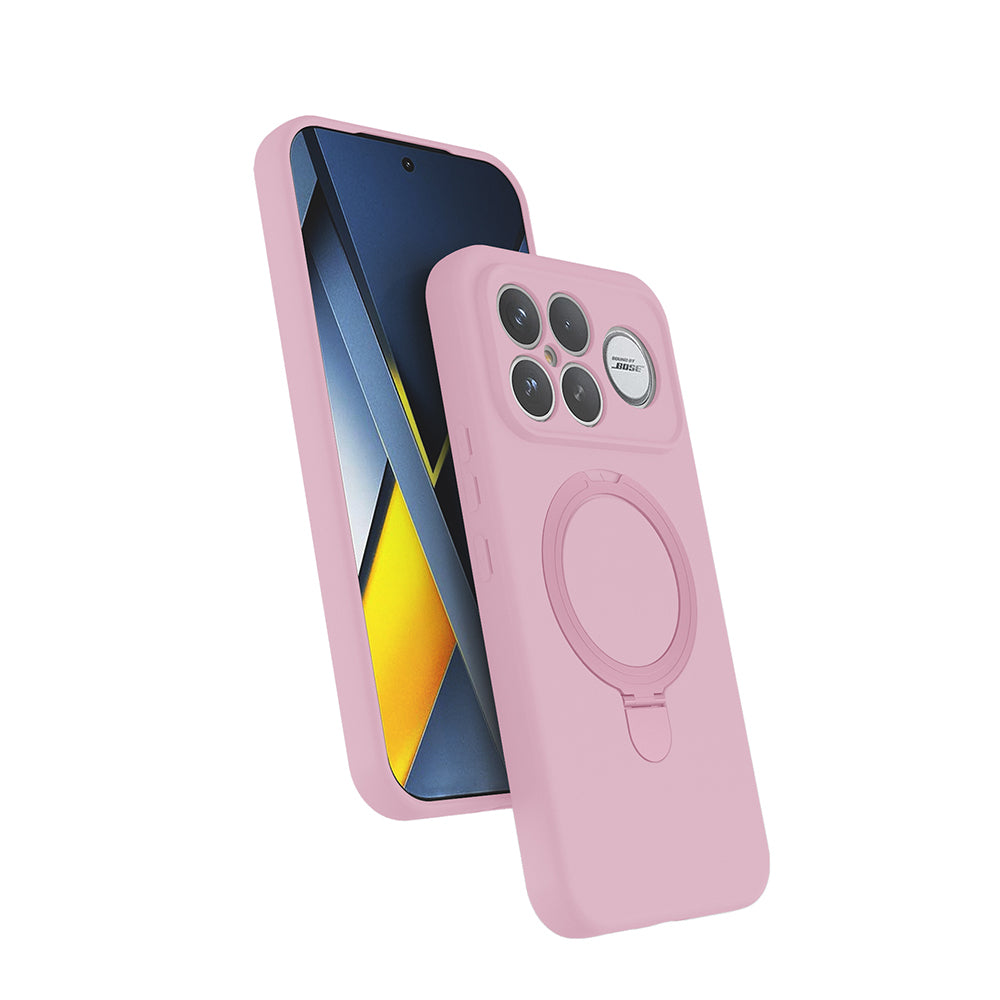 Xiaomi Poco F8 Ultra Kılıf M-safe Şarj Özellikli Standlı Zore Samara Kapak