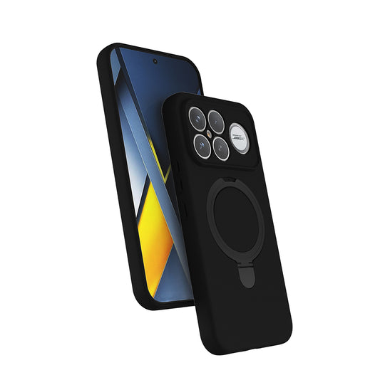 Xiaomi Poco F8 Ultra Kılıf M-safe Şarj Özellikli Standlı Zore Samara Kapak
