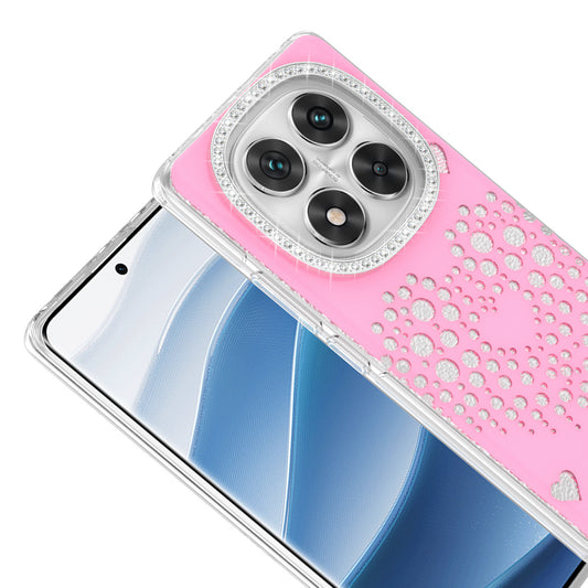 Xiaomi Redmi Note 14 Pro 4G Kılıf Damla Taşlı Zore Rivas Sert PC Kapak