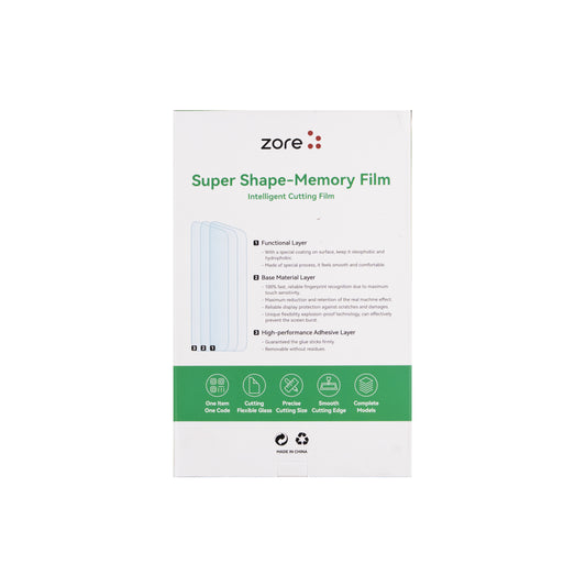Zore Special Edition PVC Good One Clear Ekran Koruyucu 196mm x 125mm 50 Adet