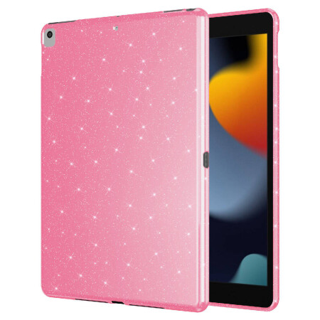 Apple iPad 10.2 2021 (9th Generation) Zore Tablet Koton Case with Glittering Shiny Appearance - 7