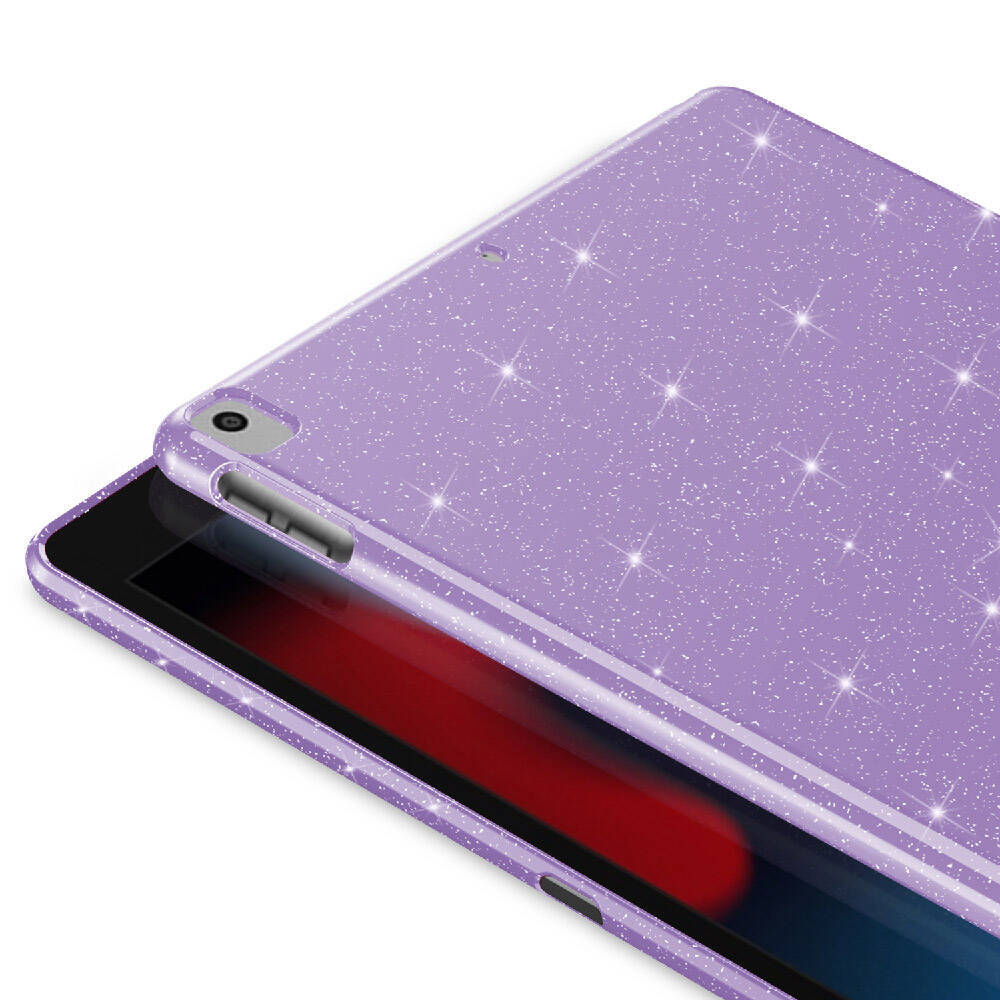 Apple iPad 10.2 2021 (9th Generation) Zore Tablet Koton Case with Glittering Shiny Appearance - 10
