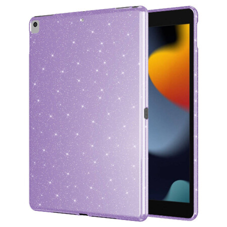 Apple iPad 10.2 2021 (9th Generation) Zore Tablet Koton Case with Glittering Shiny Appearance - 11