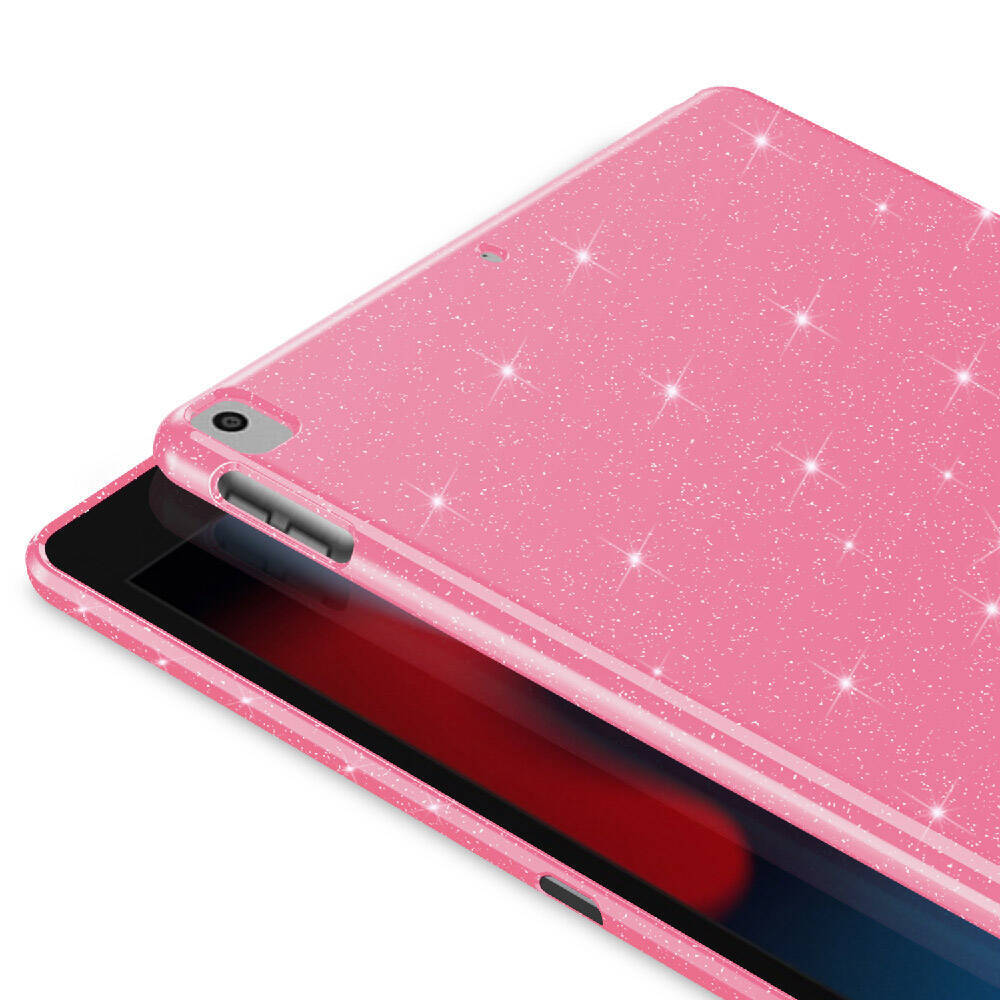 Apple iPad 10.2 2021 (9th Generation) Zore Tablet Koton Case with Glittering Shiny Appearance - 12