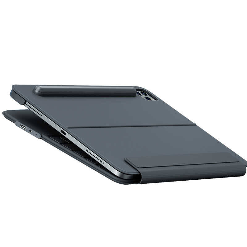 Apple iPad Pro 11 2022 M2 Benks KB01 Kablosuz Klavyeli Kılıf - 7