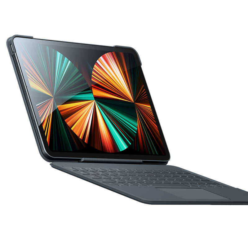 Apple iPad Pro 11 2022 M2 Benks KB01 Kablosuz Klavyeli Kılıf - 1