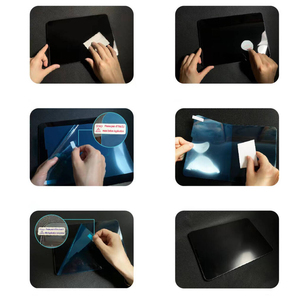 Apple iPad Pro 9.7 2016 Kağıt Hisli Mat Davin Paper Like Tablet Ekran Koruyucu - 5