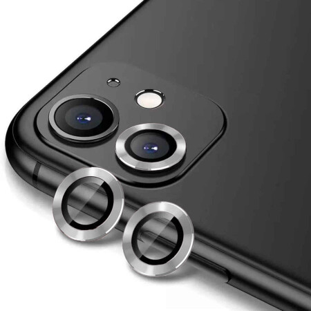 Apple iPhone 11 Zore CL-12 Premium Safir Parmak İzi Bırakmayan Anti-Reflective Kamera Lens Koruyucu - 7