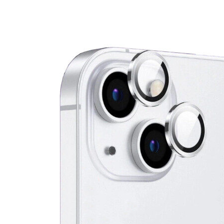 Apple iPhone 13 Mini Zore CL-12 Premium Safir Parmak İzi Bırakmayan Anti-Reflective Kamera Lens Koruyucu - 4