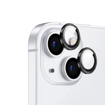 Apple iPhone 13 Mini Zore CL-12 Premium Safir Parmak İzi Bırakmayan Anti-Reflective Kamera Lens Koruyucu - 3