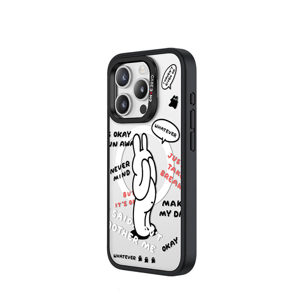 Apple iPhone 14 Pro Max Kılıf Magsafe Şarj Özellikli Casebang Chill Out Series Kapak - 3