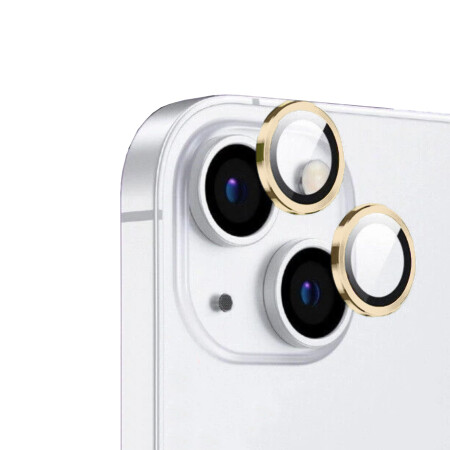 Apple iPhone 15 Plus Zore CL-12 Premium Safir Parmak İzi Bırakmayan Anti-Reflective Kamera Lens Koruyucu - 6