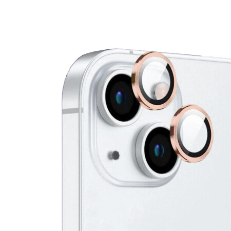Apple iPhone 15 Plus Zore CL-12 Premium Safir Parmak İzi Bırakmayan Anti-Reflective Kamera Lens Koruyucu - 3