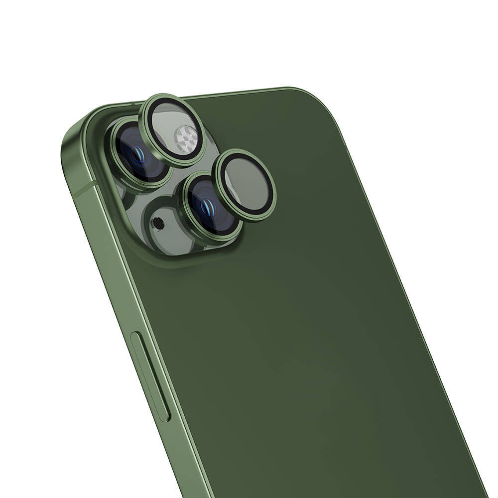 Apple iPhone 15 Plus Zore CL-15 Parmak İzi Bırakmayan Anti-Reflective Kamera Lens Koruyucu - 3