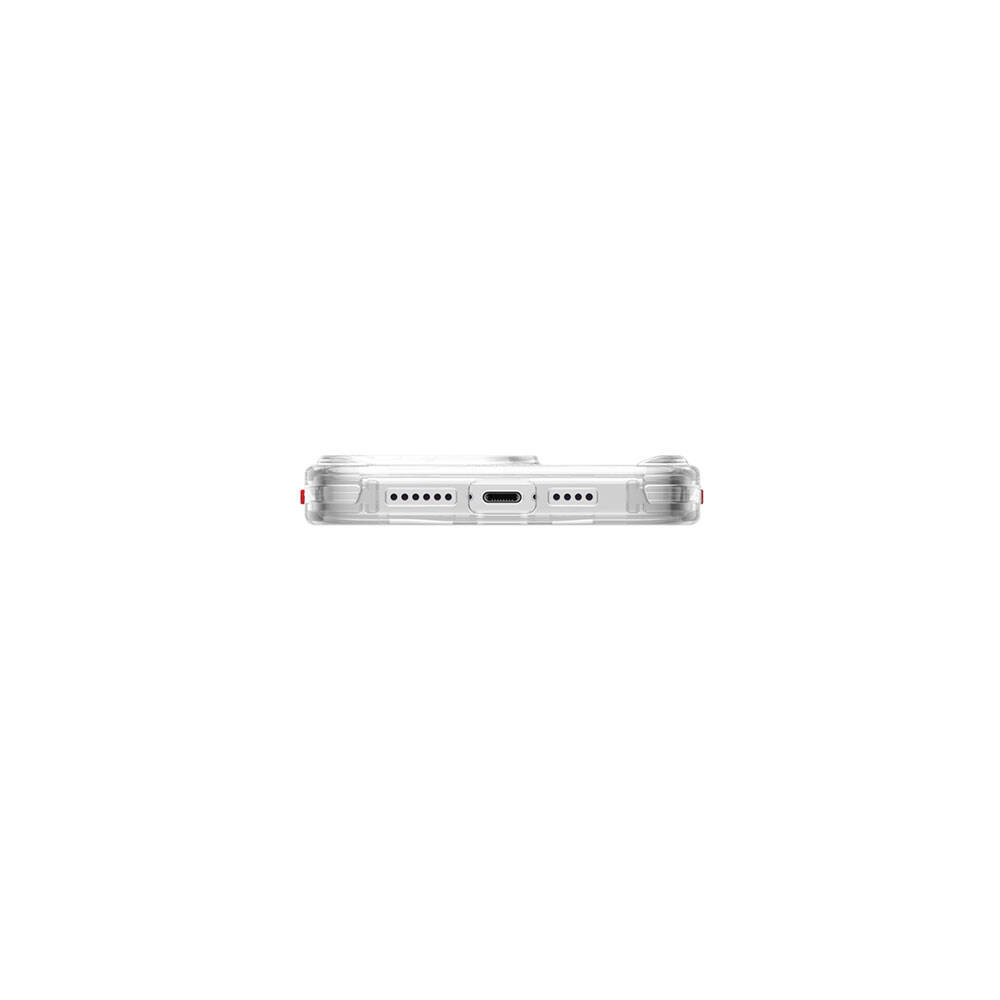 Apple iPhone 15 Pro Max Kılıf SkinArma Magsafe Şarj Özellikli Yazı Desenli Airbag Tasarımlı Orion Kapak - 4