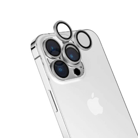 Apple iPhone 15 Pro Zore CL-15 Parmak İzi Bırakmayan Anti-Reflective Kamera Lens Koruyucu - 4