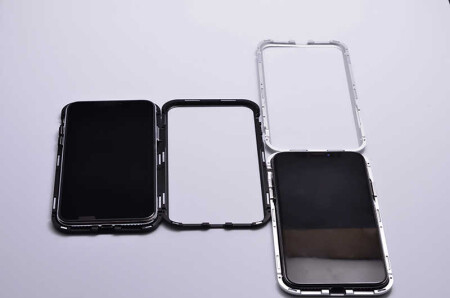 Apple iPhone XS 5.8 Kılıf Zore Mermerli Devrim Cam Kapak - 5