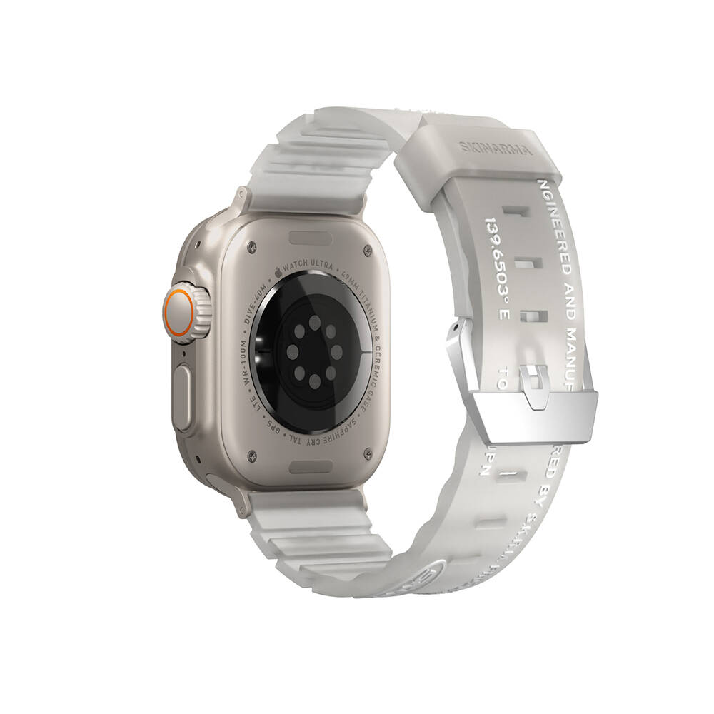 Apple Watch 7 45mm SkinArma New Shokku Silikon Kordon - 6