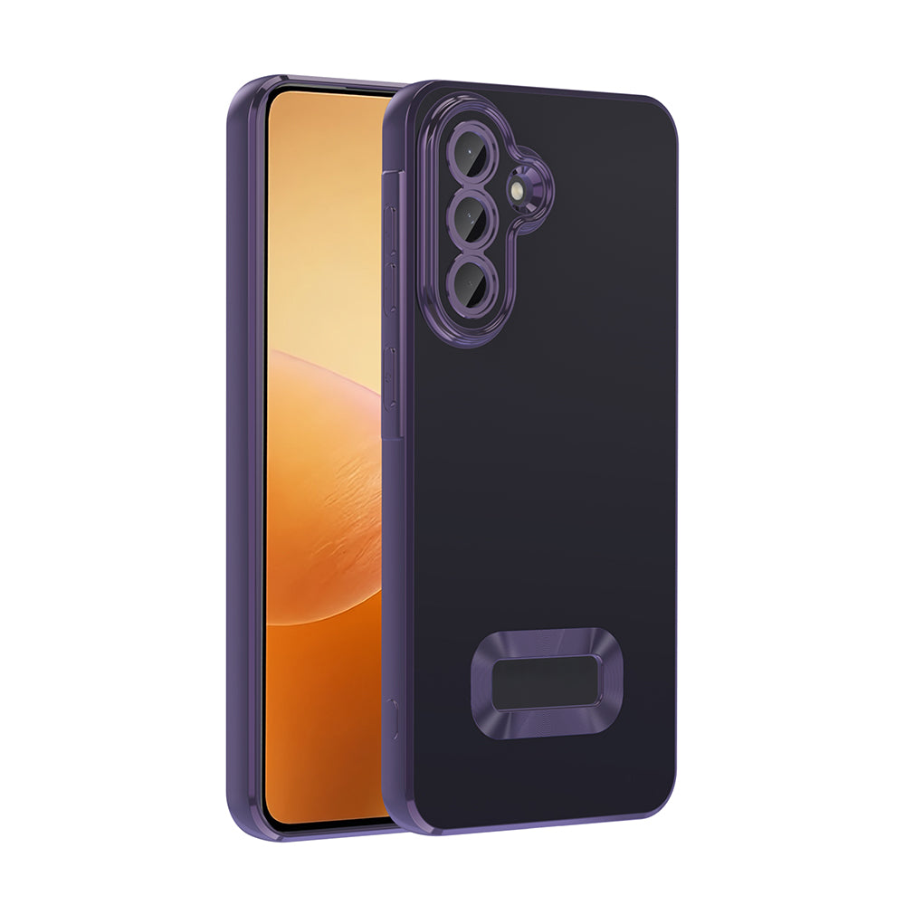 Galaxy A36 Kılıf Kamera Korumalı Logo Gösteren Zore Omega Kapak