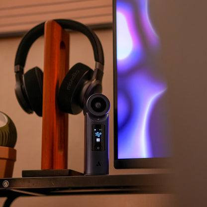 Aecooly PM01S Dijital LED Göstergeli Yüksek Hızlı Portatif Soğutucu El Fanı