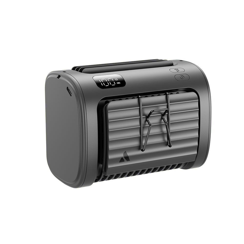 Aecooly UH01 Flow 01 Dijital LED Göstergeli 5 Kademeli Bel ve Boyun Tipi Portatif Soğutucu Fan 6000mAh
