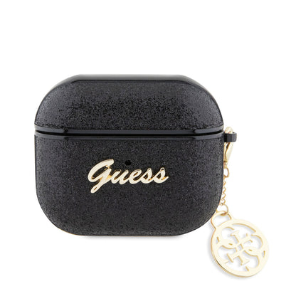 Airpods 3. Nesil Kılıf GUESS Glitter 4G Charm Kapak